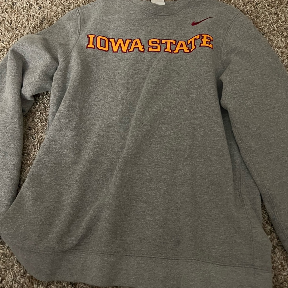 Nike Gray Iowa State Sweatshirt